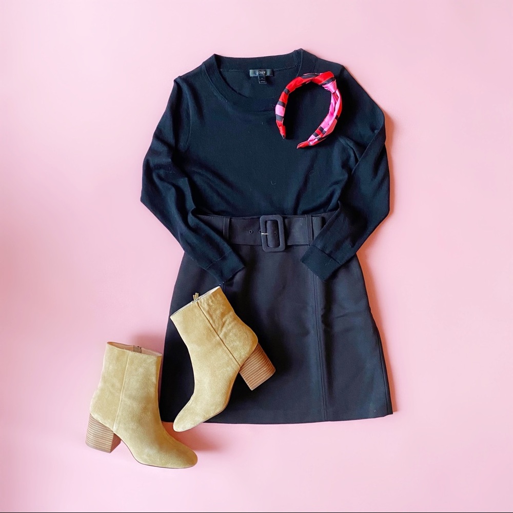 ✨SOLD✨h&m belted skirt